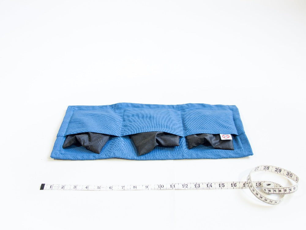 washable, weight adjustable weighted lap blanket | Hug Patrol